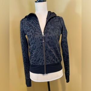 Lululemon Leopard Print Zip-Up